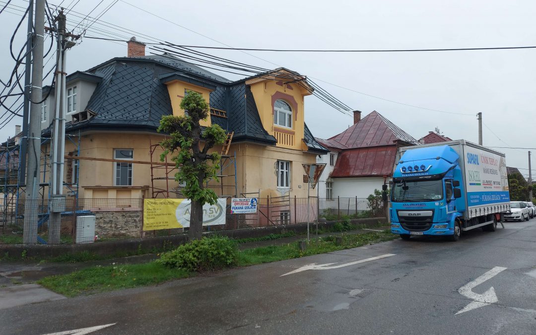 Zateplenie strešného plášťa historickej budovy